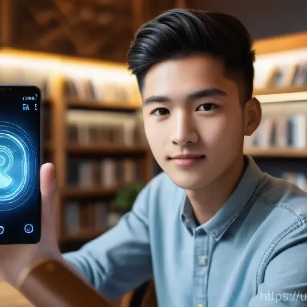 영상 인식 기술의 최신 알고리즘 비교 - **Seamless Facial Recognition Experience**
A young person (teenager, gender-neutral appearance) ...